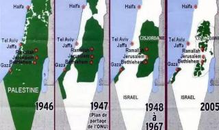 世界地图以色列