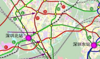深圳地铁规划图