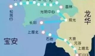 深圳地铁规划图